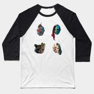 Guardians of the Galaxy Polygonal Baseball T-Shirt